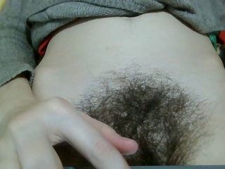 Thick Forest: Hairy Pussy Aside, Girl Is Showing Her Hair to Her...