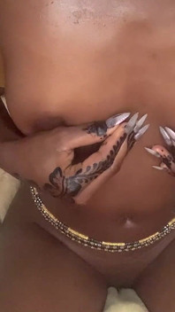 Hot Ebony Baby Hot Dance POV Caressing Her Small Tits