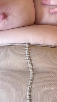 Pantyhose Teasing and Tit Sucking