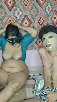 Seema Aunty Threesome with Nikhil Part 2