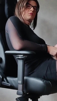 Sperm Goes Directly to Pantyhose Tights
