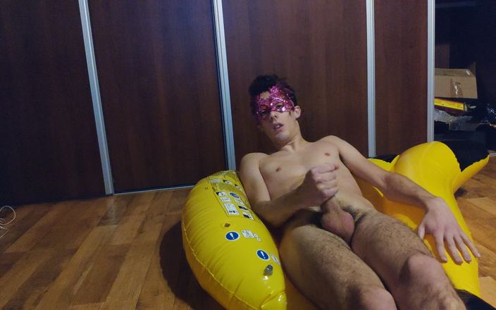 Floatie Boy: Watch Me Blowing up, Riding and Jerking off in My...