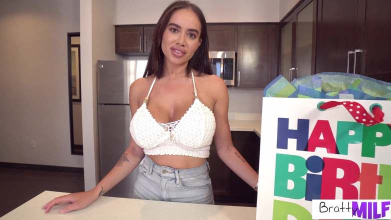 BrattyMilf: Stepmom gave me birthday sex