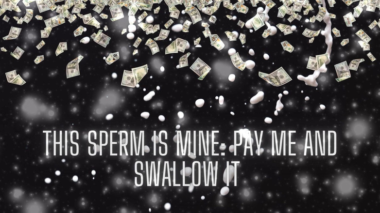 Goddess Misha Goldy: Este esperma é meu - me pague e engole