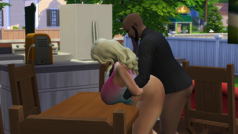 Manor Cookie: Sims 4 - More Daily Life and Having Sex on the Table...