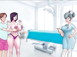 Cartoon Play: Sexnote part 22 - nurse say touch stepmom boobs