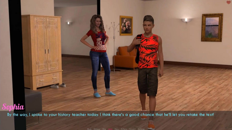 Visual Novels: A wife and stepmother part 74