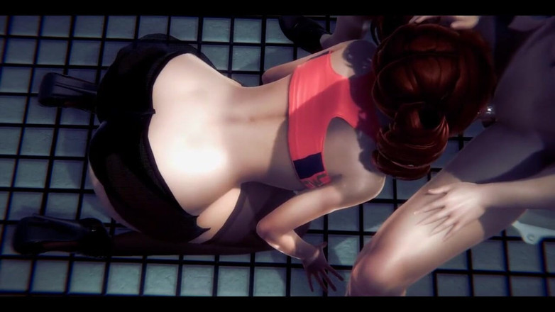 HentaiTubes: Hentai 3D necenzurováno - shien sex na záchodě, část 2 - japonská asijská manga anime...