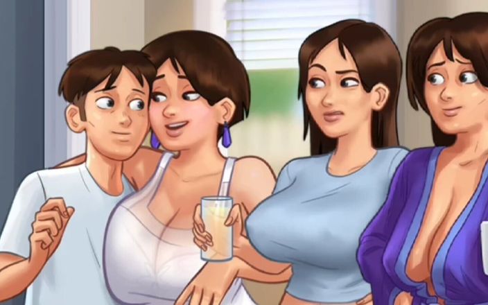 Lana Game plays: Summertime saga # 80 - wunderschöne MILf will ihren perversen nachbarn