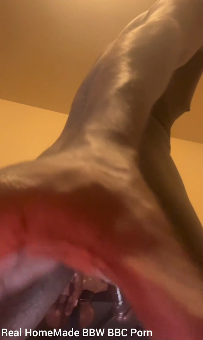 Big black cock BBCee: Cazzo di bambola in silicone figa finta sborrata così duramente