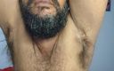 Hairy stink male: Let´s Smoking Through the Ass? Part 1