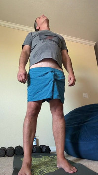 Morning Yoga Turning Into Heavy Dick Petting
