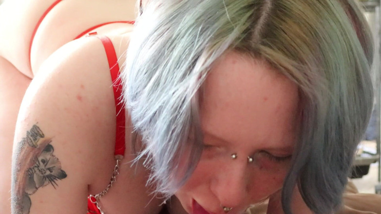 Lori Critter: Practicing My Deepthroat Skills on You