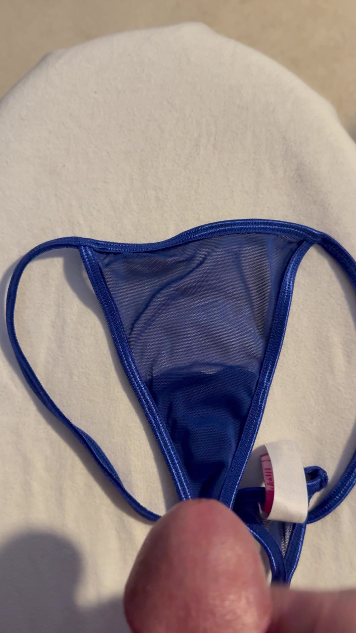 CumDaily: Cum on Wife’s Panties 21