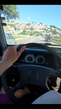 Sucking Cock While Driving