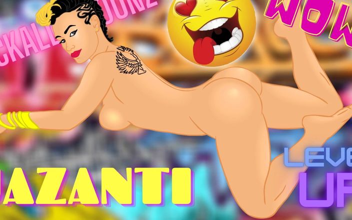 Back Alley Toonz: Jazanti, latina sexy, montre ses seins et son gros cul...