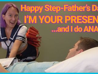Sex with milf Stella: Happy father’s day step-daddy! I’m your present!