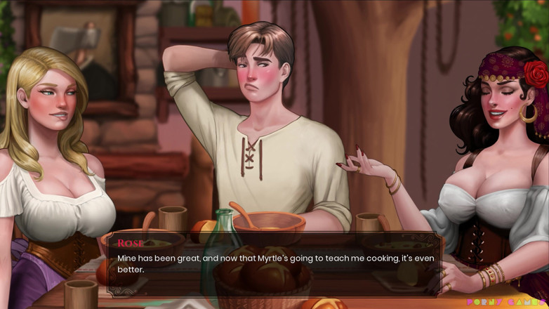 Porny Games: What a Legend! v0.6 - Threesome with two vixens (8)