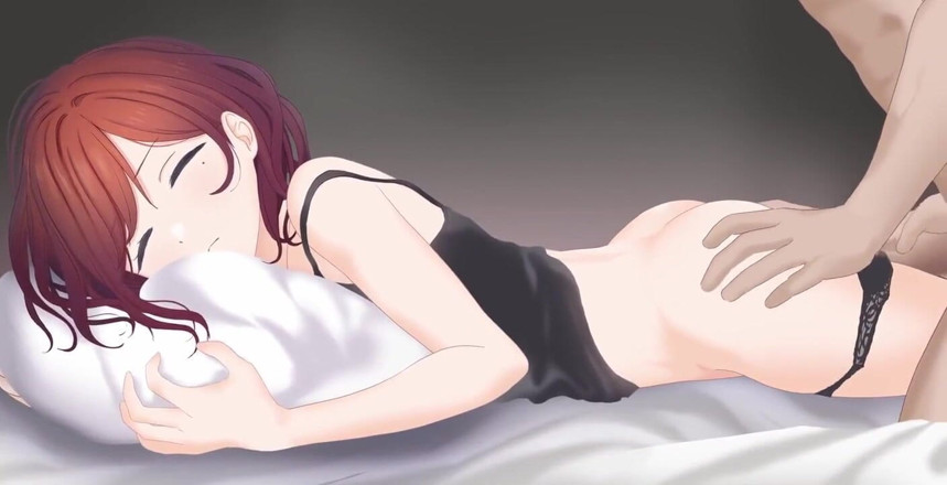 Velvixian_2D: Higuchi Madoka Sexy Lying Doggystyle
