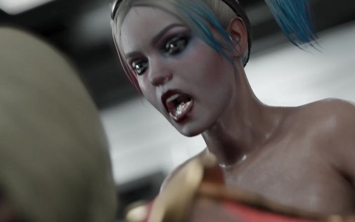 Velvixian3Futanari: Harley Quinn and Supergirl Playtime (futa Shemale)