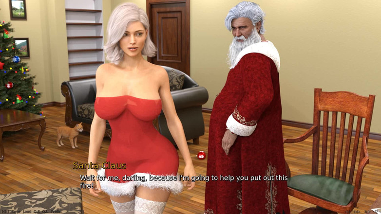 Dirty GamesXxX: Laura Lustful Secrets: Santa Claus a jeho sexy blonďatá manželka...