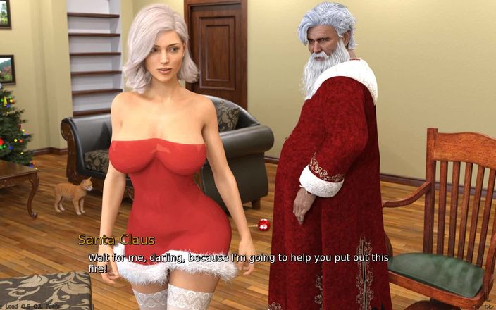 Dirty GamesXxX: Laura Lustful Secrets: Santa Claus and His Sexy Blonde Wife...