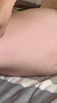 Fun with a Glass Dildo