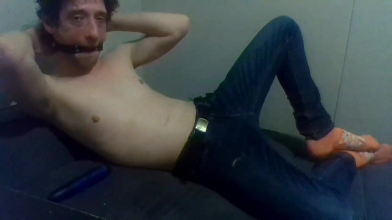 LilTaste: Gagged and Bouncing on My D Ildo/vibrator