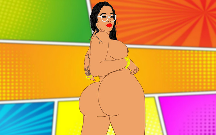 Trans Toonz: TS Miah - grande mostra de bunda