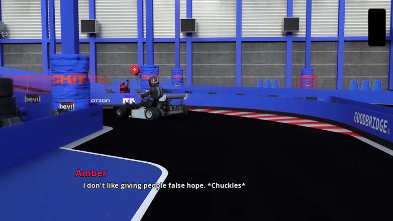 Johannes Gaming: College Kings 23 アンバーと一緒にゴーカートを楽しみました