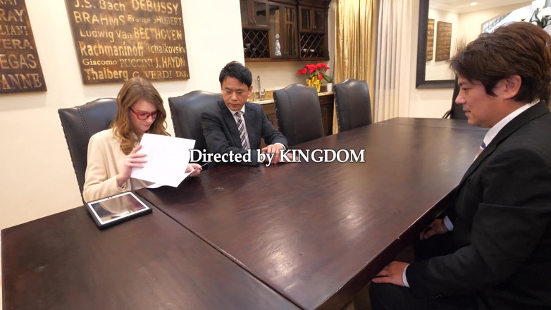 Japornxxx: Ashley Lane Threesome of Contract Conclusion Fuck and Creampie 4K