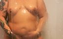 The Haus Of Dresden: BBW MILF Elizabeth Dresden Getting All Soapy and Wet in...