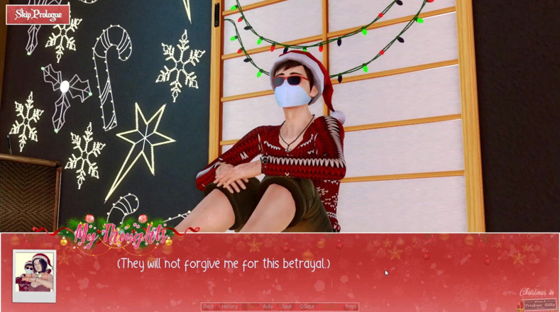 Cumming Gaming: Unlimited Christmas [xmas hentai porn play] ep.2 Christmas trip with sexy...