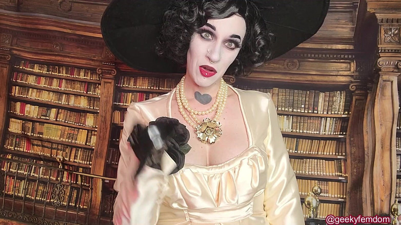 Geeky Femdom: Lady Dimitrescu World Wide JOI