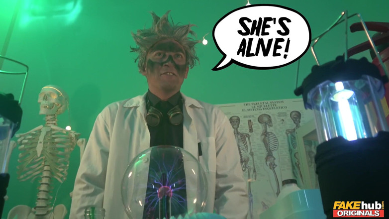 Fakehub Originals: Fakehub Originals - Mad Scientist Steve Brings a Gorgeous Doll Lady...