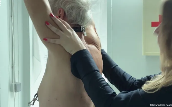 Mistress Henriette: Caning Scene From Black Site 2