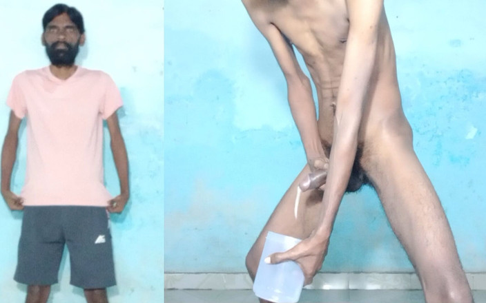 Rajesh Playboy 993: Раджеш Playboy 993, Мастурбирует Большой Член И Кончает В Банку Дрочит Хуй С Большим Камшотом