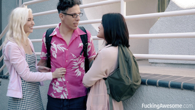 Fucking Awesome: Loner mick blue fucks Adera fox