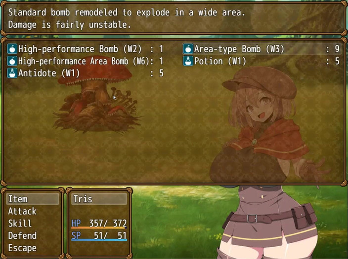 Cum in Futa: Futanari Alchemist Tris [jeu porno hentai] épisode 3, éjac faciale énorme sur la belle-fille du...