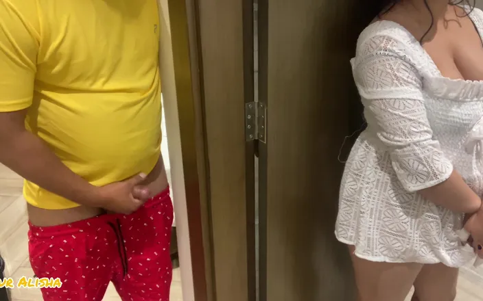 Your Alisha: Bhabhi Caught by Husband Masturbating in Bathroom