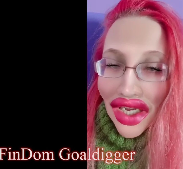 FinDom Goaldigger: Paypig Cum Eating Instructions
