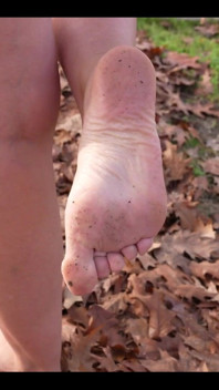 Dirty Soles in the Leaves