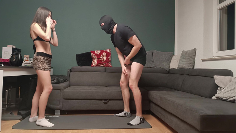 GermanBallsBusted: Ballbusting in a Miniskirt