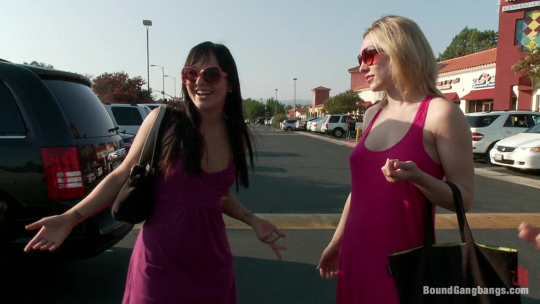 Bound Gang Bangs by Kink: Two Girl Gang Bang