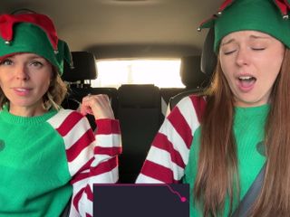Serenity Cox: Horny Elves Cumming in Drive Thru With Lush Remote Controlled...