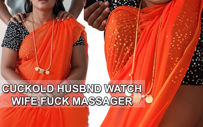 Luxmi Wife: 寝取られ夫はマッサージャーを妻とセックスするように招待します - 1