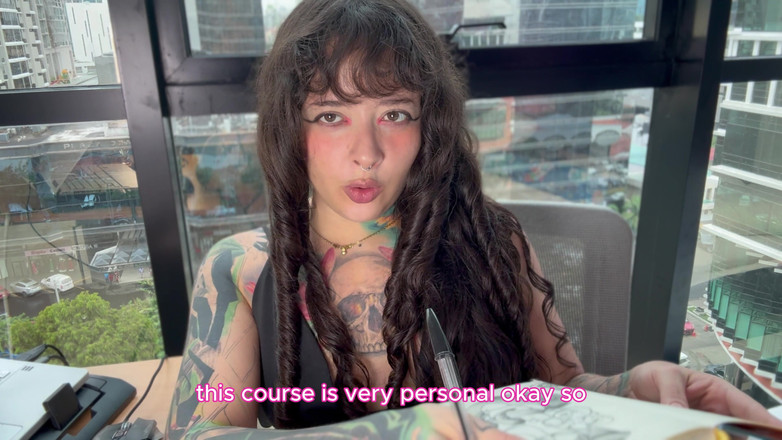 Pedazodchicle: De tekenleraar verkleint je om haar gigantische anatomie te leren