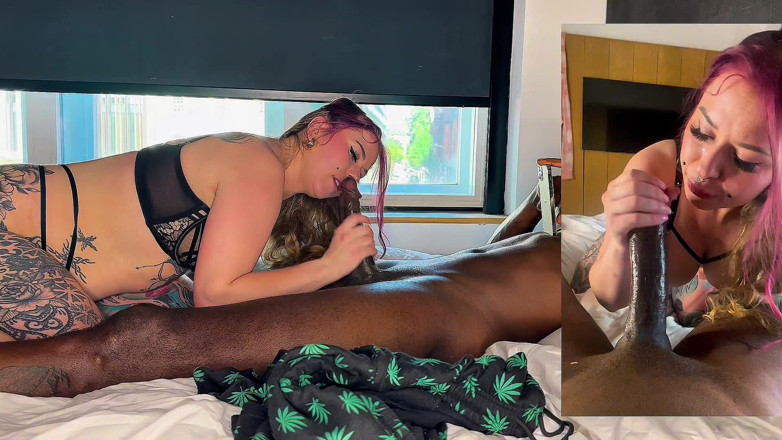 Easterneurope12: Dre Strong, étalon à grosse bite noire, insémine sa salope blanche
