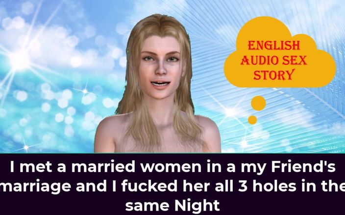 English audio sex story: I Met a Married Women in a My Friend&amp;#039;s Marriage...
