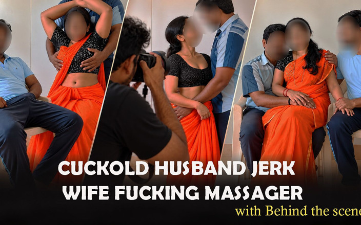 Luxmi Wife: Cuckold-ehemann beobachtet ehefrau beim ficken mit massagegerät - mit hinter den...